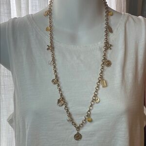 Gold Charm Necklace